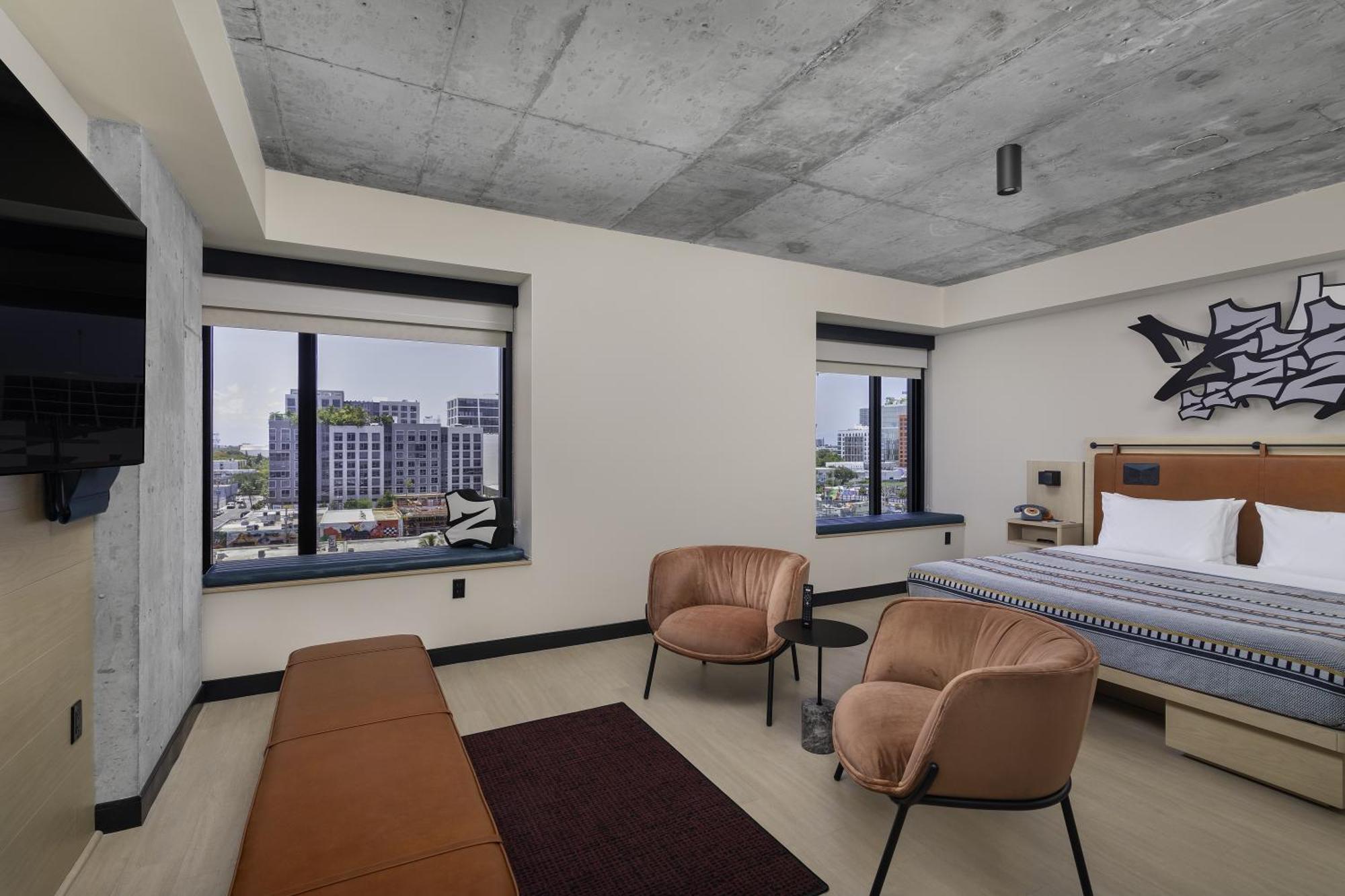 Moxy Miami Wynwood Hotel Buitenkant foto