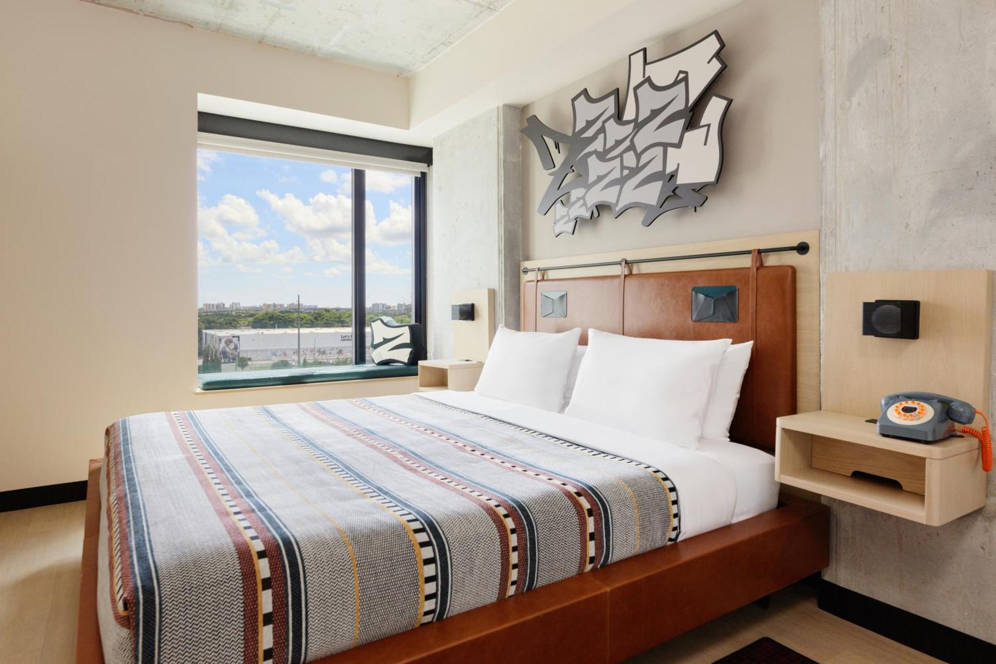 Moxy Miami Wynwood Hotel Buitenkant foto