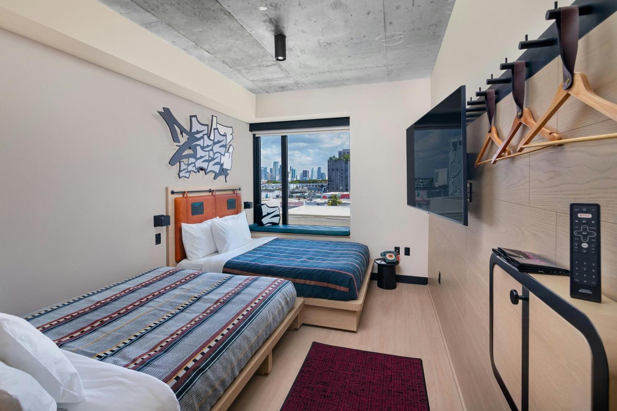 Moxy Miami Wynwood Hotel Buitenkant foto