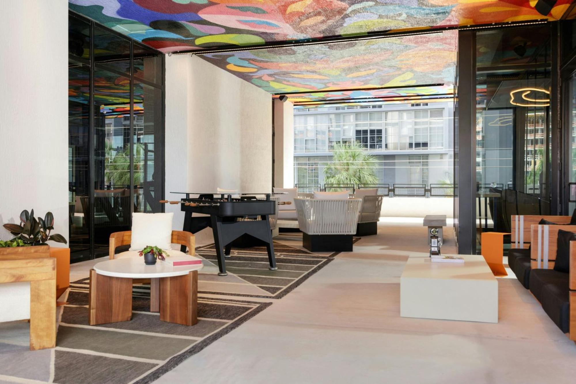 Moxy Miami Wynwood Hotel Buitenkant foto