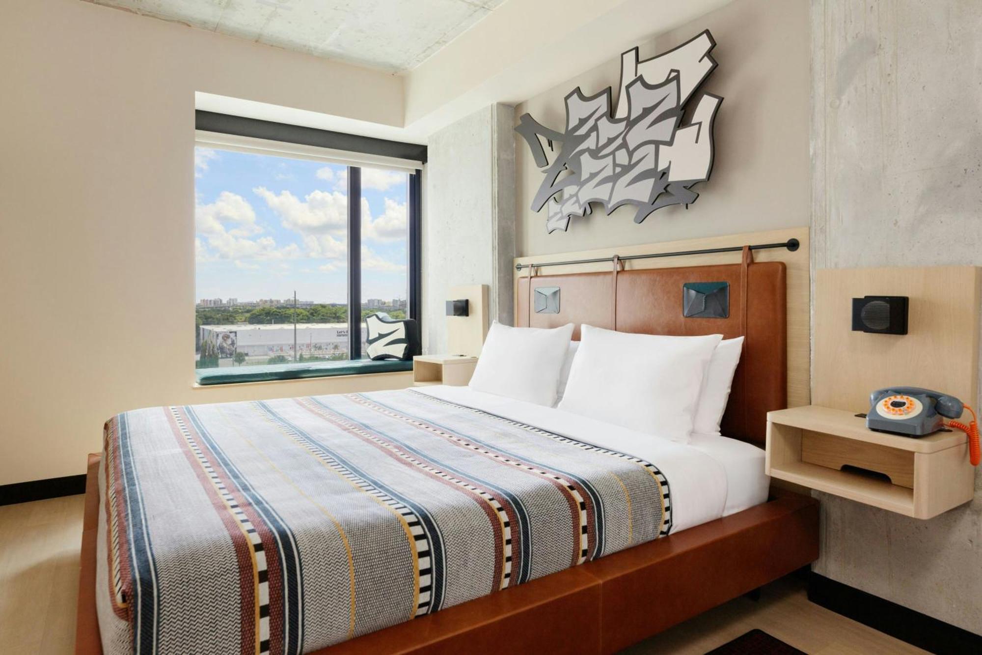 Moxy Miami Wynwood Hotel Buitenkant foto